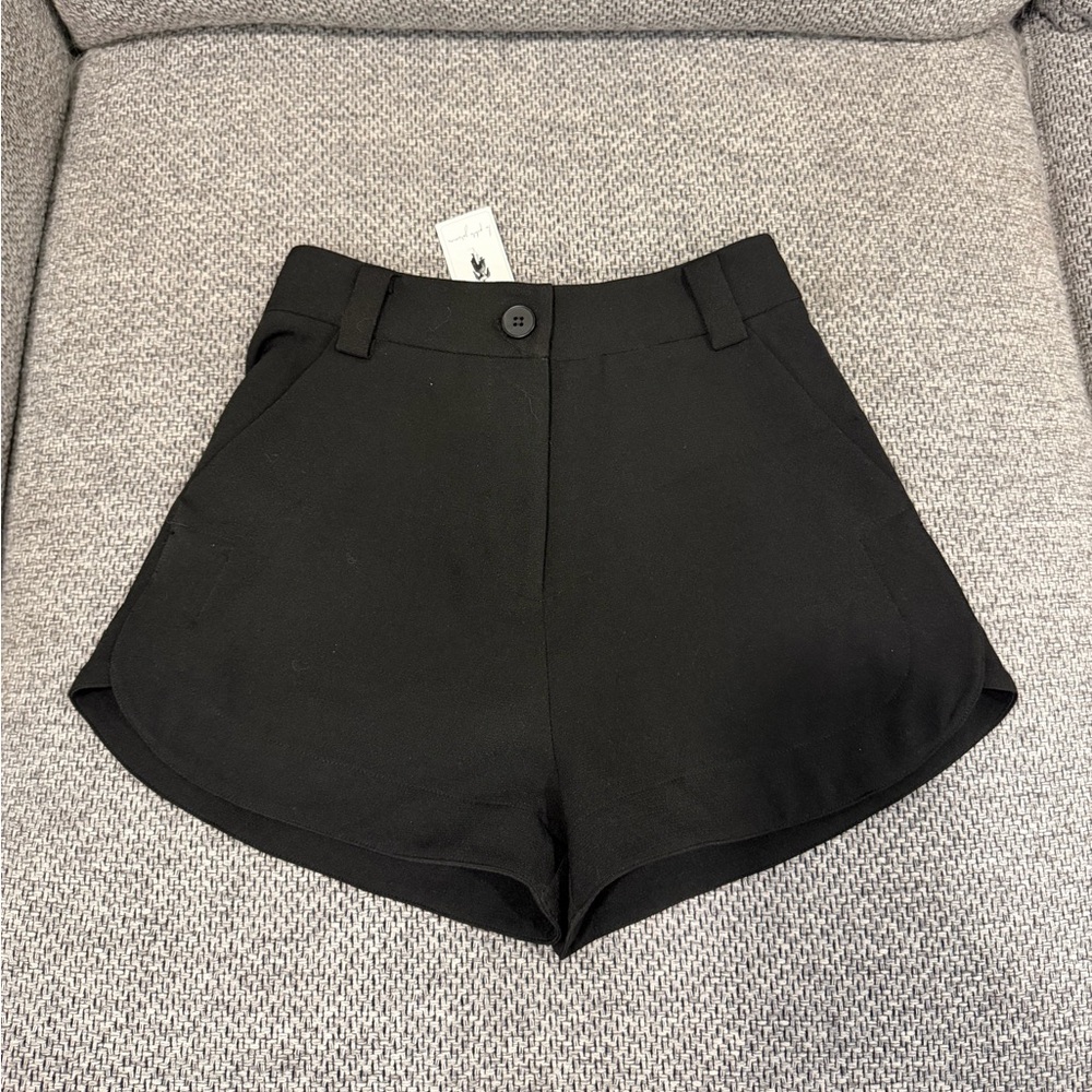 After market black shorts